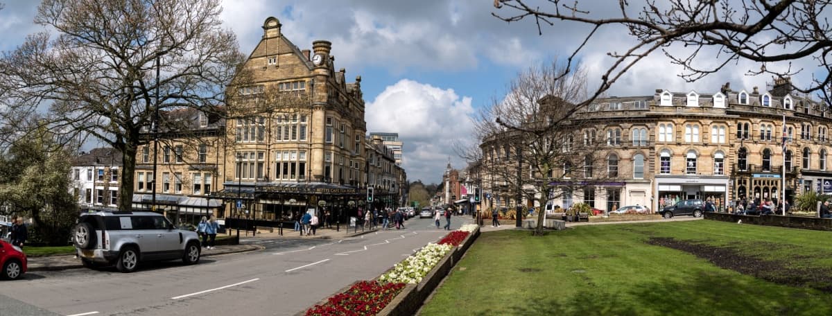 BAckground picture of top rated city Harrogate