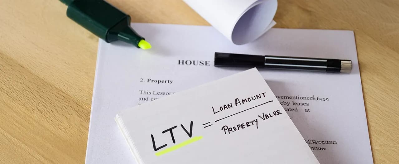 What is the loan-to-value ratio and why is it important?